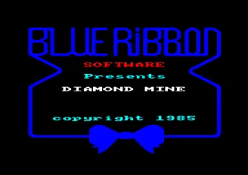 Diamond Mine (UK) (1985) (Version Basic 1.1) screen shot title